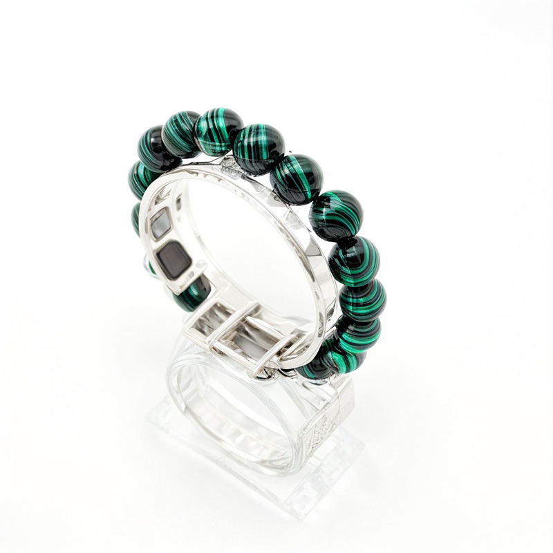 Гривна Естествен Малахит Гривна Естествен Малахит